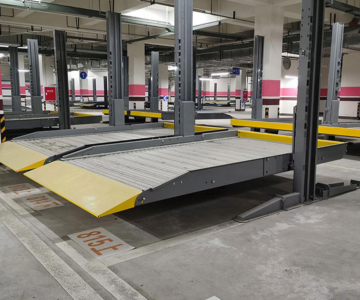 地下室簡易升降機械車庫過驗收